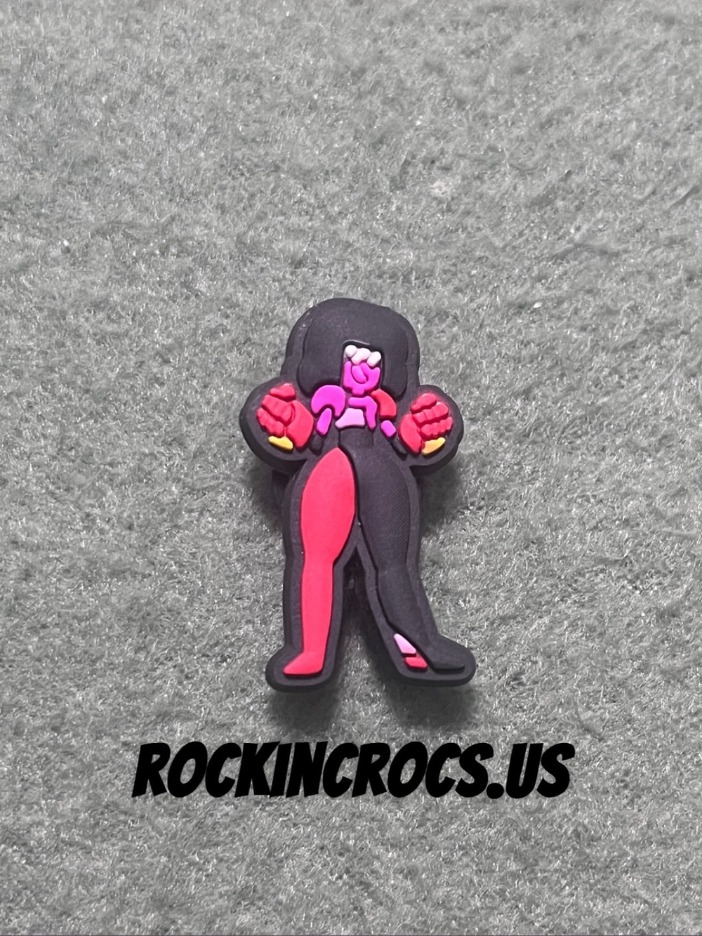 Gem Powered Duo Croc Charm